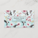 Search for swallows business cards Blue