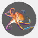 Search for cephalopod stickers Under the sea