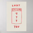 Search for lucky posters Trendy