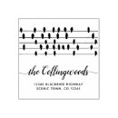 Search for birds rubber stamps Return address