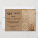 Search for map bridal shower invitations Retro