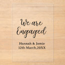 Search for engaged couple invitations Calligraphy typography elegant