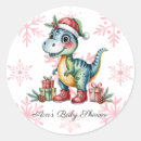 Search for orange dinosaur stickers Baby shower