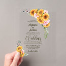 Search for rustic rose wedding invitations Sunflower