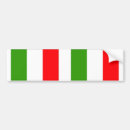 Search for italian flag bumper stickers Italy