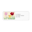 Search for tulips return address labels Flowers
