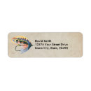 Search for fly fisherman return address labels Fishermen