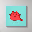Search for cat canvas prints Kitty