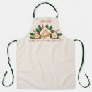 Search for gingerbread house aprons Xmas