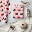 Search for pink and black wrapping paper Red