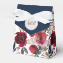 Search for wedding favour boxes Burgundy