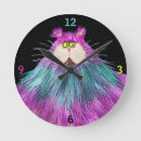 Search for funny cat clocks Feline