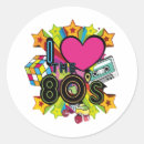 Search for love 80s stickers Vintage
