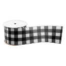 Search for black and white ribbon Gingham