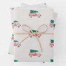 Search for christmas tree on truck wrapping paper For kids