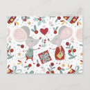 Search for cute pattern postcards Festive