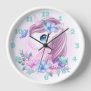 Search for unicorn clocks Butterflies