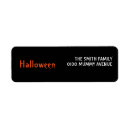Search for boo return address labels Scary