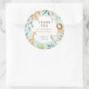 Search for baby safari stickers Boy baby shower