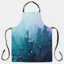 Search for futurism aprons Blue