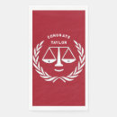 Search for lawyer napkins Law school graduation