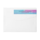 Search for purple ombre return address labels Watercolor
