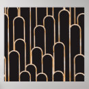Search for deco illustration posters Gold
