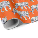 Search for orange tiger wrapping paper Big cats