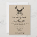 Search for rustic deer wedding invitations Flowers