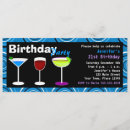Search for blue cocktail party invitations Purple