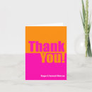 Search for hot pink thank you cards Bold