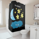 Search for moon stars shower curtains Starry night