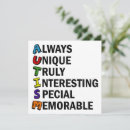 Search for autism awareness cards Rainbow