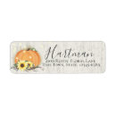 Search for fall pumpkin return address labels String lights