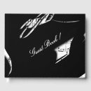 Search for music guest books Black and white