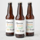 Search for 60th labels Black and gold