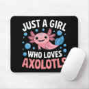 Search for axolotl mousepads Funny