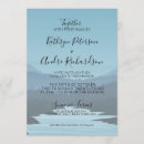 Search for mountain range wedding invitations Blue