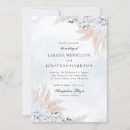 Search for dusty blue and blush invitations Bride