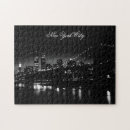 Search for black and white new york puzzles Manhattan