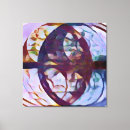 Search for abstract gold canvas prints Blue