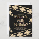 Search for hip birthday invitations Black