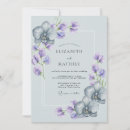 Search for blue orchid wedding invitations Floral