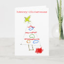 Search for kids drawing christmas cards Xmas