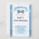Search for bow tie 1st birthday invitations Boy