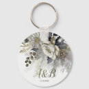 Search for white rose wedding key rings Birthday