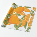 Search for food design wrapping paper Citrus