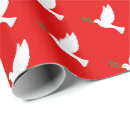 Search for red bird wrapping paper Peace