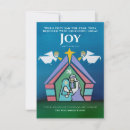 Search for modern nativity christmas cards Joy to the world