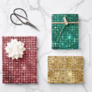 Search for luxurious christmas wrapping paper Red and green